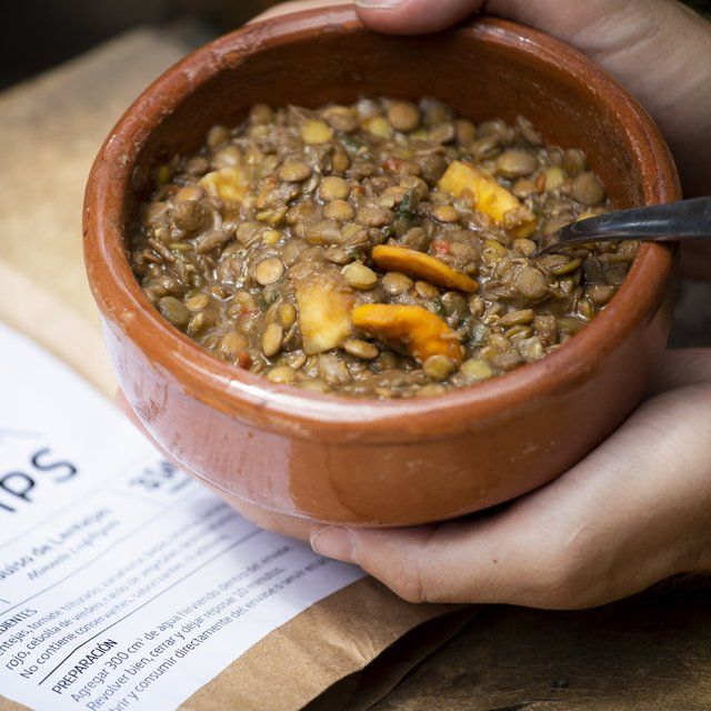 Camps Foods - Guiso de Lentejas Alimento liofilizado x 100gr
