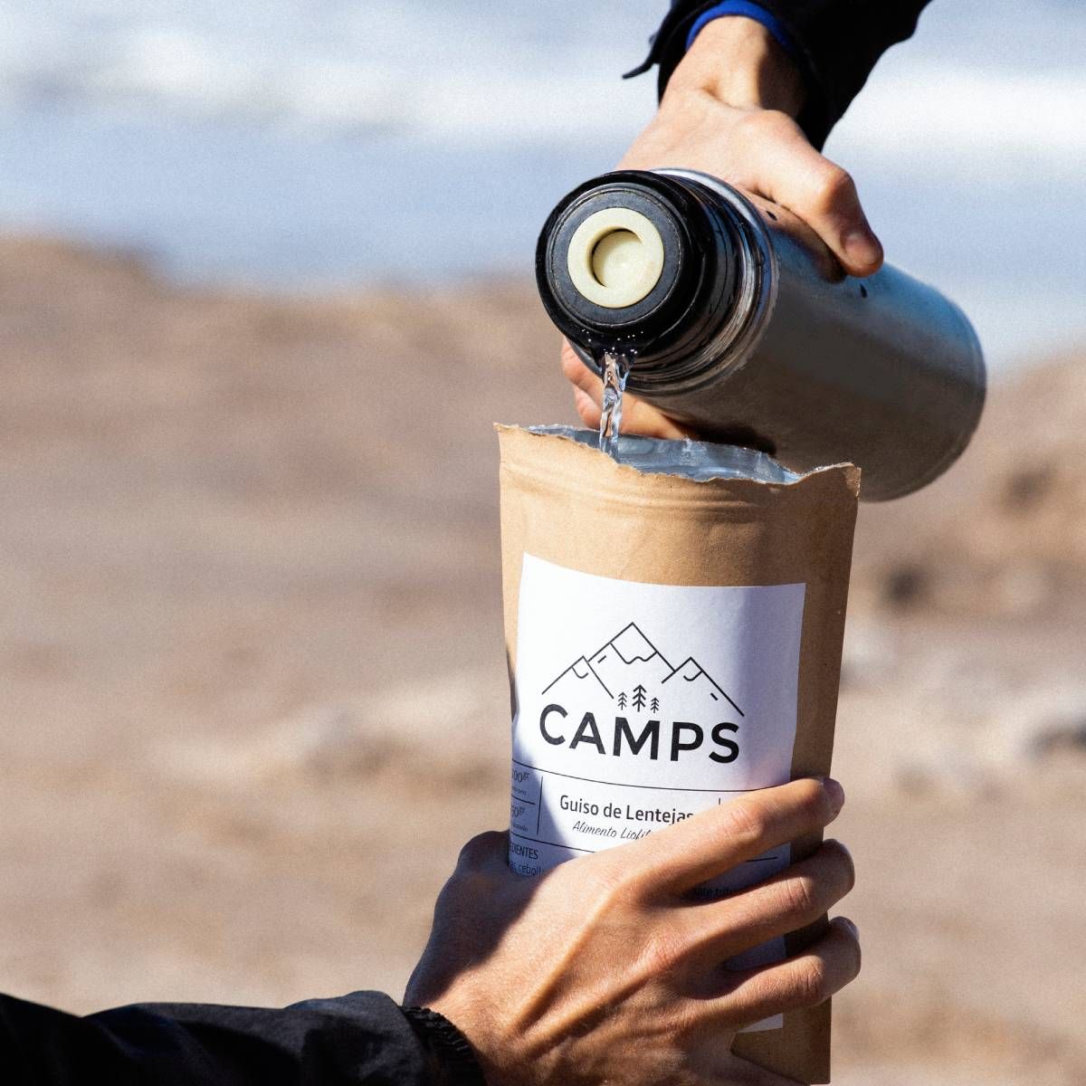 Camps Foods - Guiso de Lentejas Alimento liofilizado x 100gr