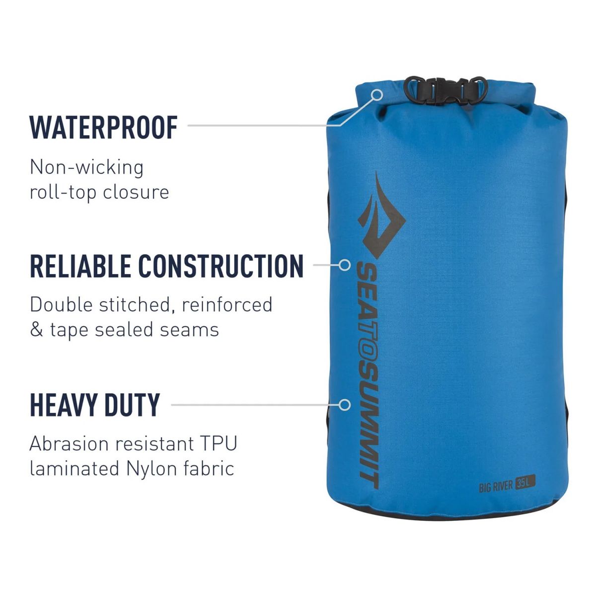 Sea To Summit Big River Dry Bag 5 litros