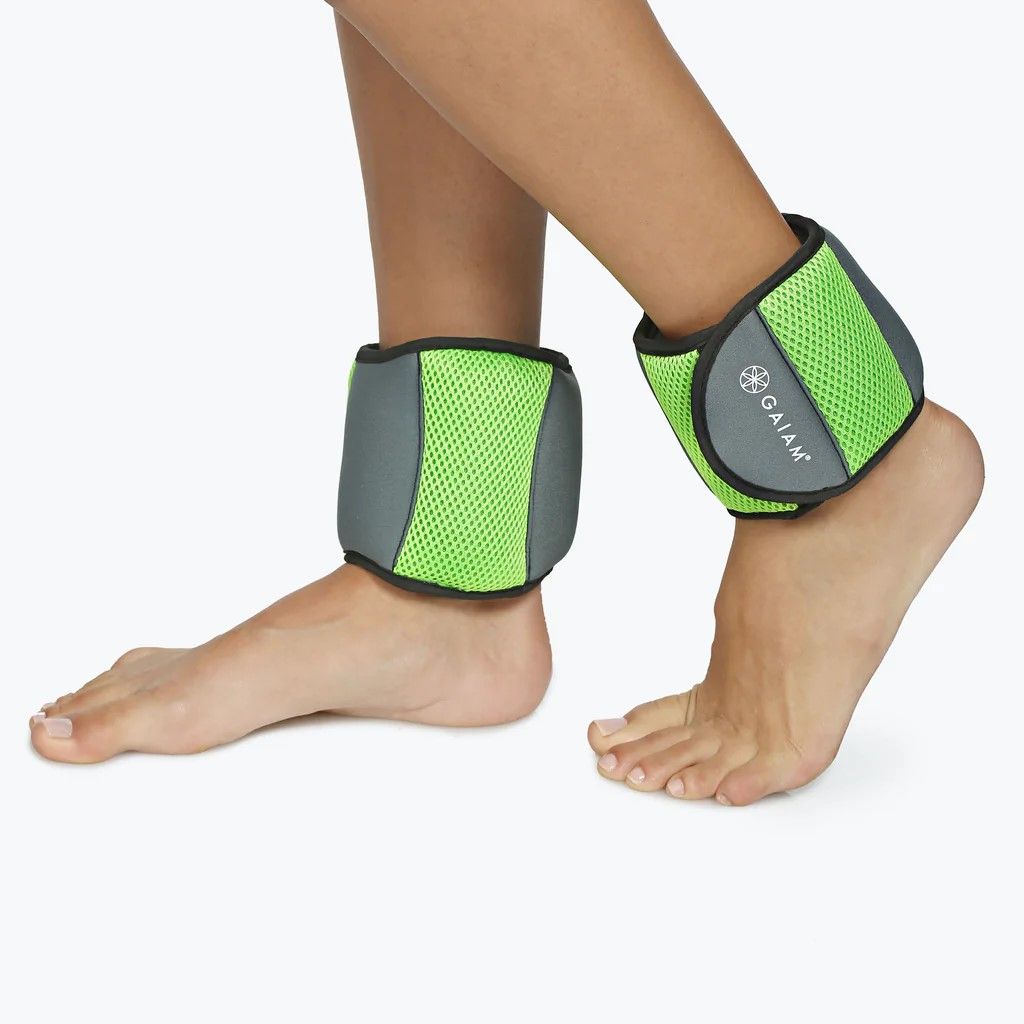 Gaiam Par de Tobilleras c/peso 1.13 Kg c/u