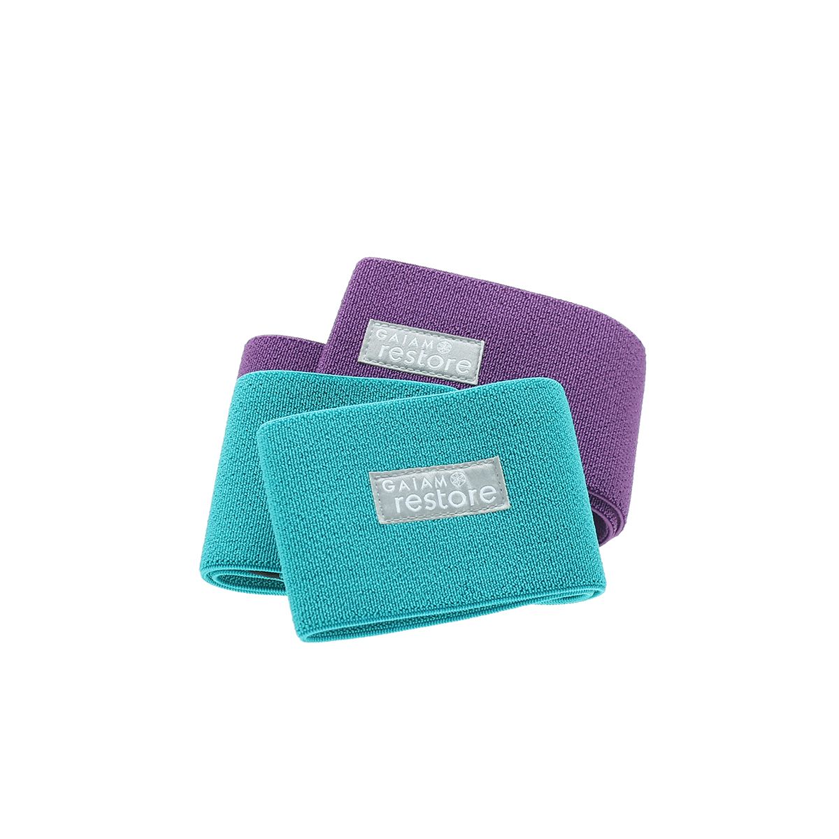 Gaiam Restore Hip Bands - Kit de 2 Bandas Circulares
