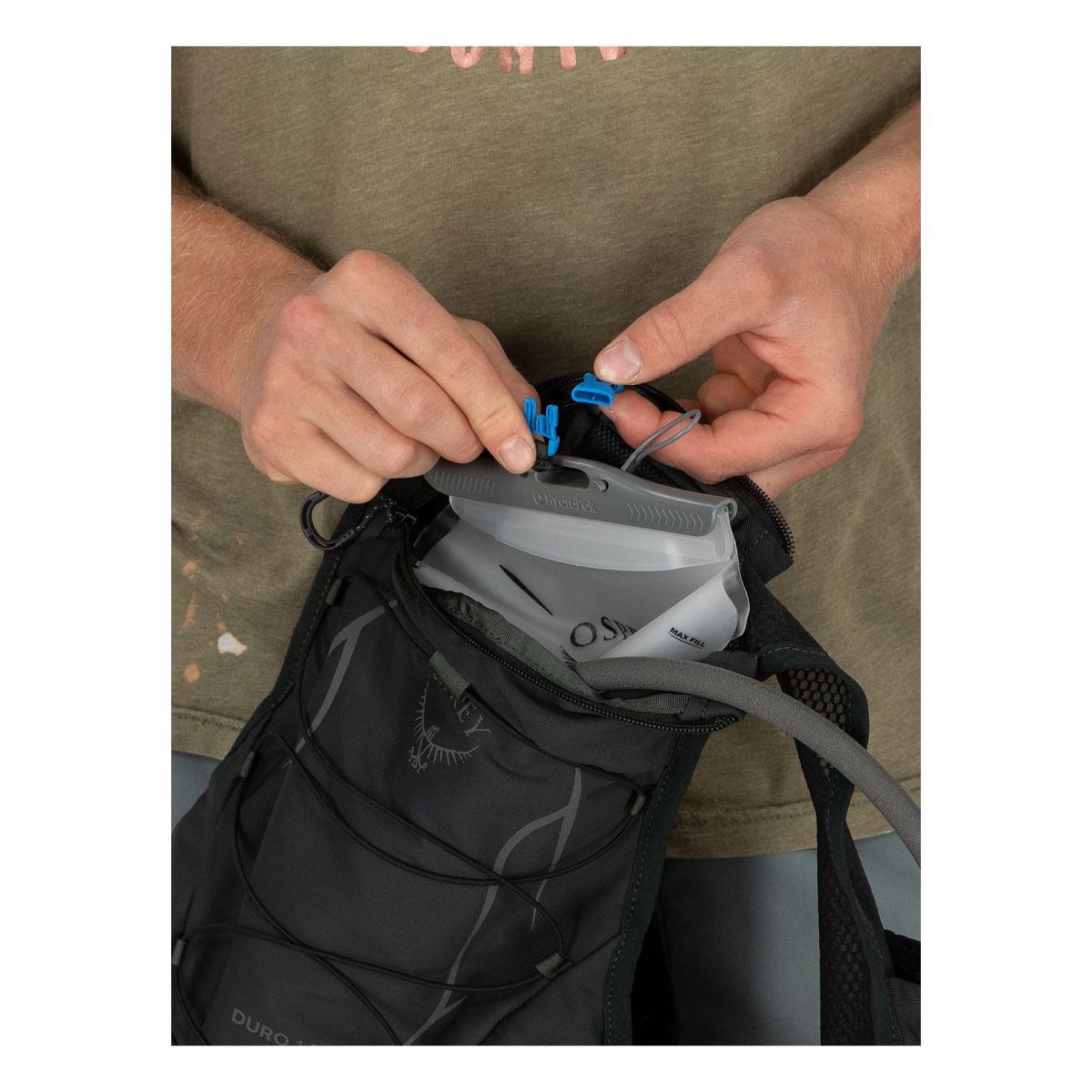 Osprey Duro 1.5 con Bolsa de Hidratación de 1.5 L