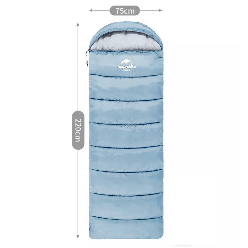 Naturehike Bolsa de Dormir con Capucha U250 (Límite 3°)