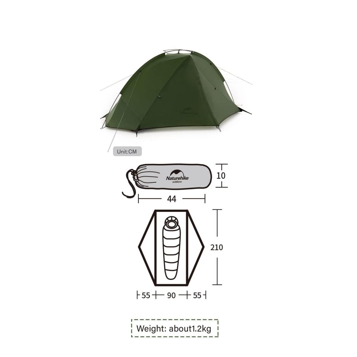 Naturehike Tagar 1 Persona