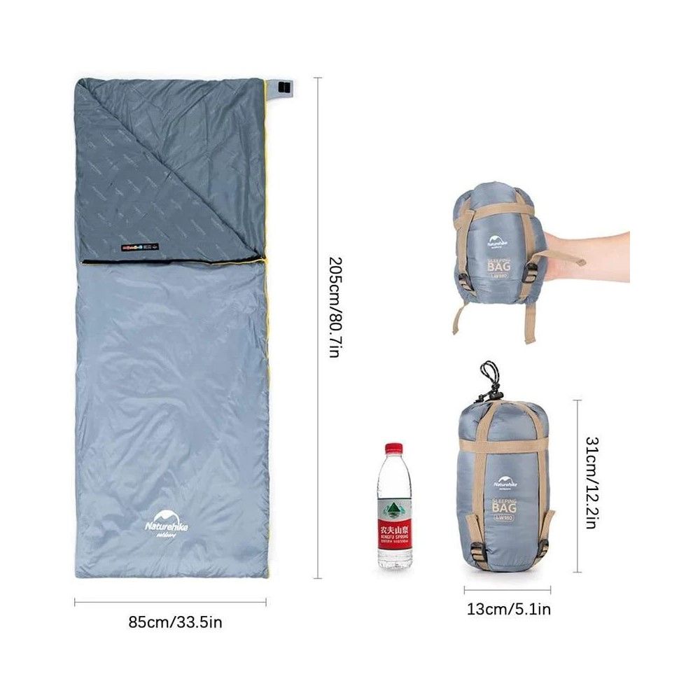 Naturehike Bolsa de Dormir LW180 Talle XL (Límite 8°)