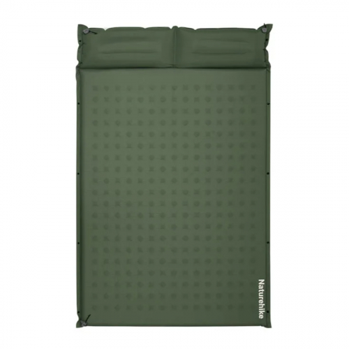 Naturehike Colchoneta AutoInflable Doble 3 cm con almohada