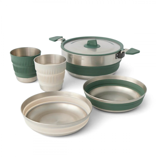 Sea to Summit Detour Set Acero Inoxidable x5