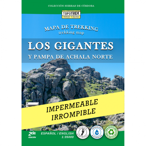 TopoTrek Los Gigantes y Zona Norte de las Sierras Grandes de Córdoba