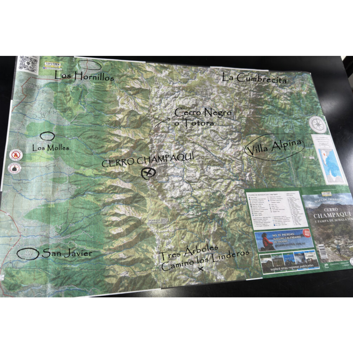 TopoTrek Cerro Champaquí y Pampa de Achala Sur